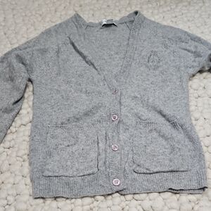 Casual Corner Light Gray Women's Cardigan